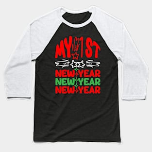 My 1st New Year 2024 Baseball T-Shirt